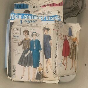Vintage vogue patterns